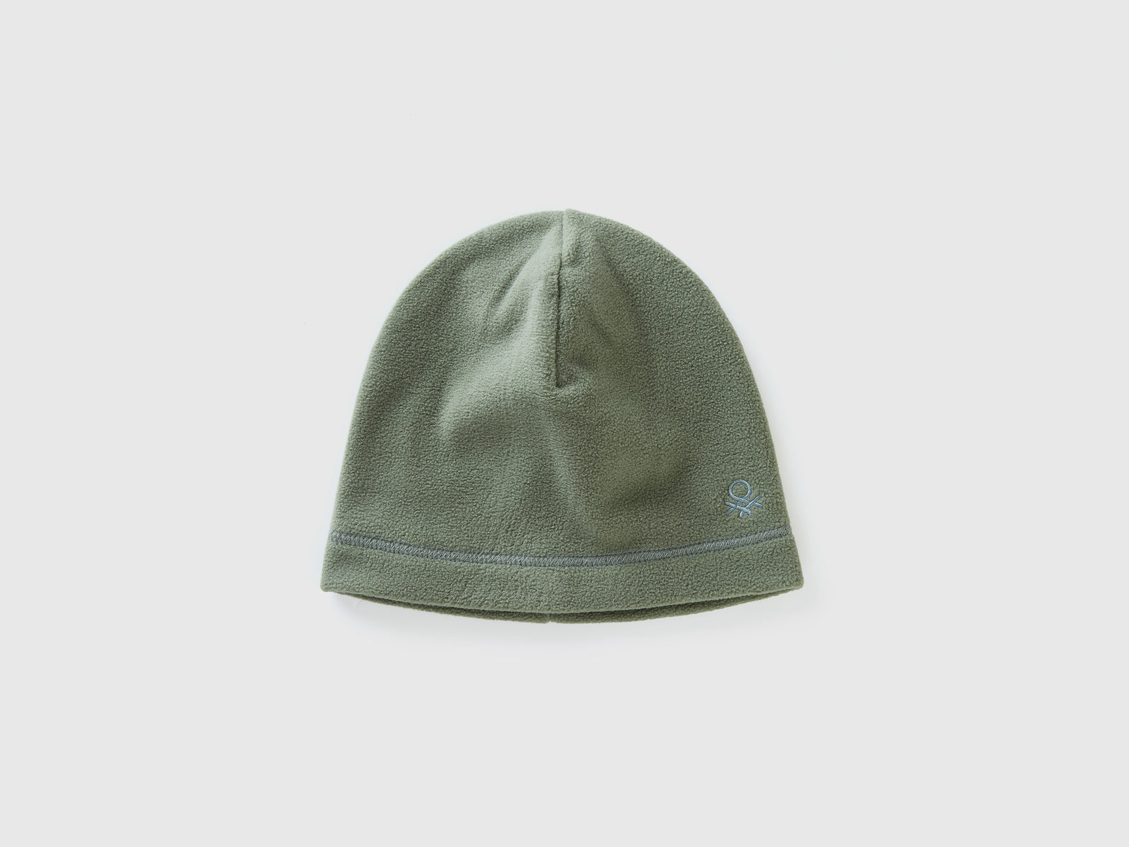 Cuffietta in pile da bambino verde chiaro | Benetton Outlet