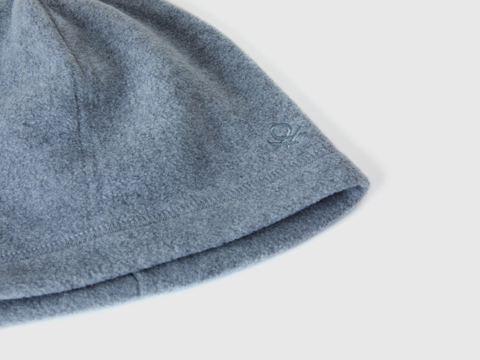 Cuffietta in pile da bambino grigio 3 | Benetton Outlet