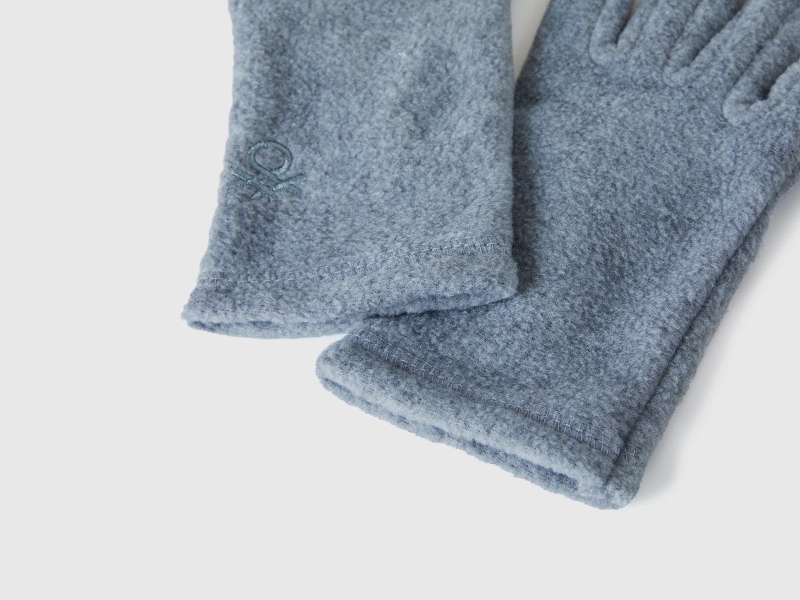Fleece gloves da bambino grigio 3 | Benetton Outlet