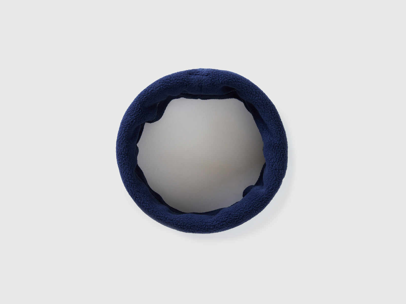 Fleece neck warmer da bimbo blu scuro | Benetton Outlet