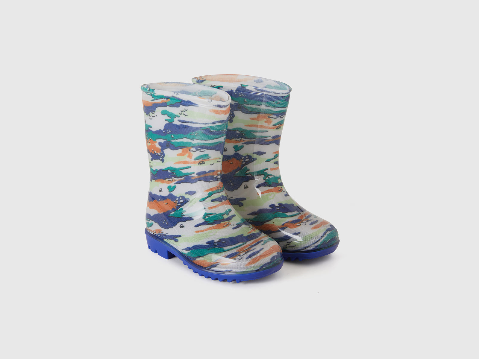 Stivali da pioggia in gomma da bimbo multi-color 3 | Benetton Outlet