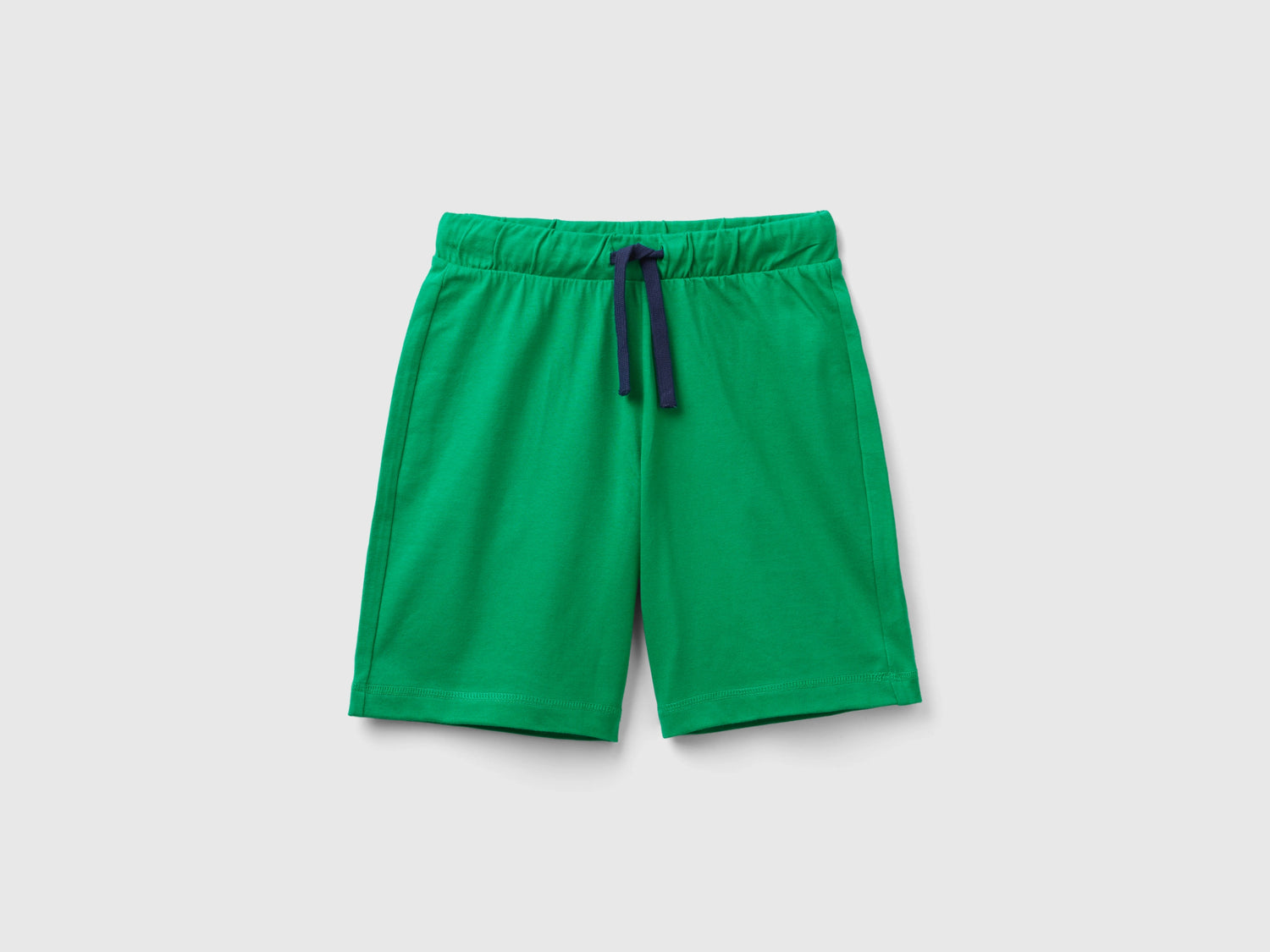 Bermuda in 100% cotone da bambino verde | Benetton Outlet