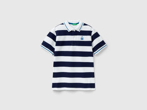 Polo manica corta a righe