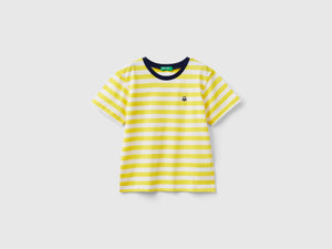 Maglietta a righe 100% cotone
