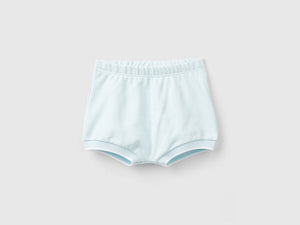 Stretch cotton shorts