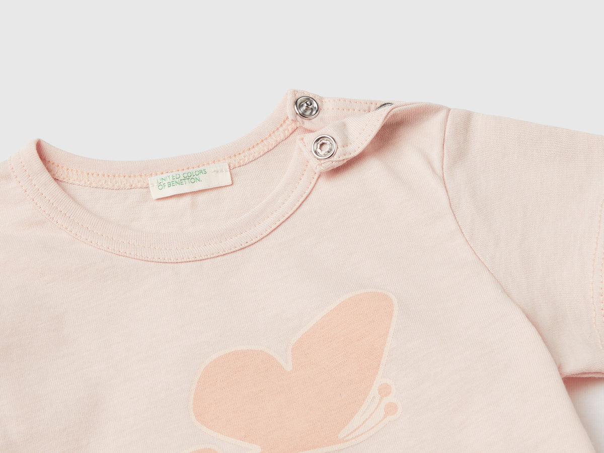 T-shirt in cotone bio con stampa