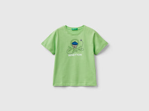 T-shirt 100% cotone bio con stampa