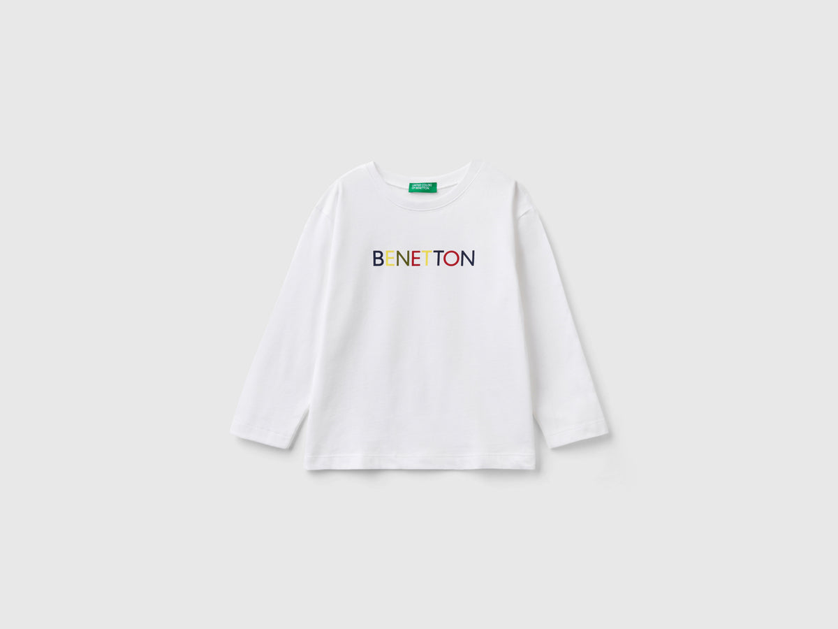 Long-sleeved organic cotton T-shirt