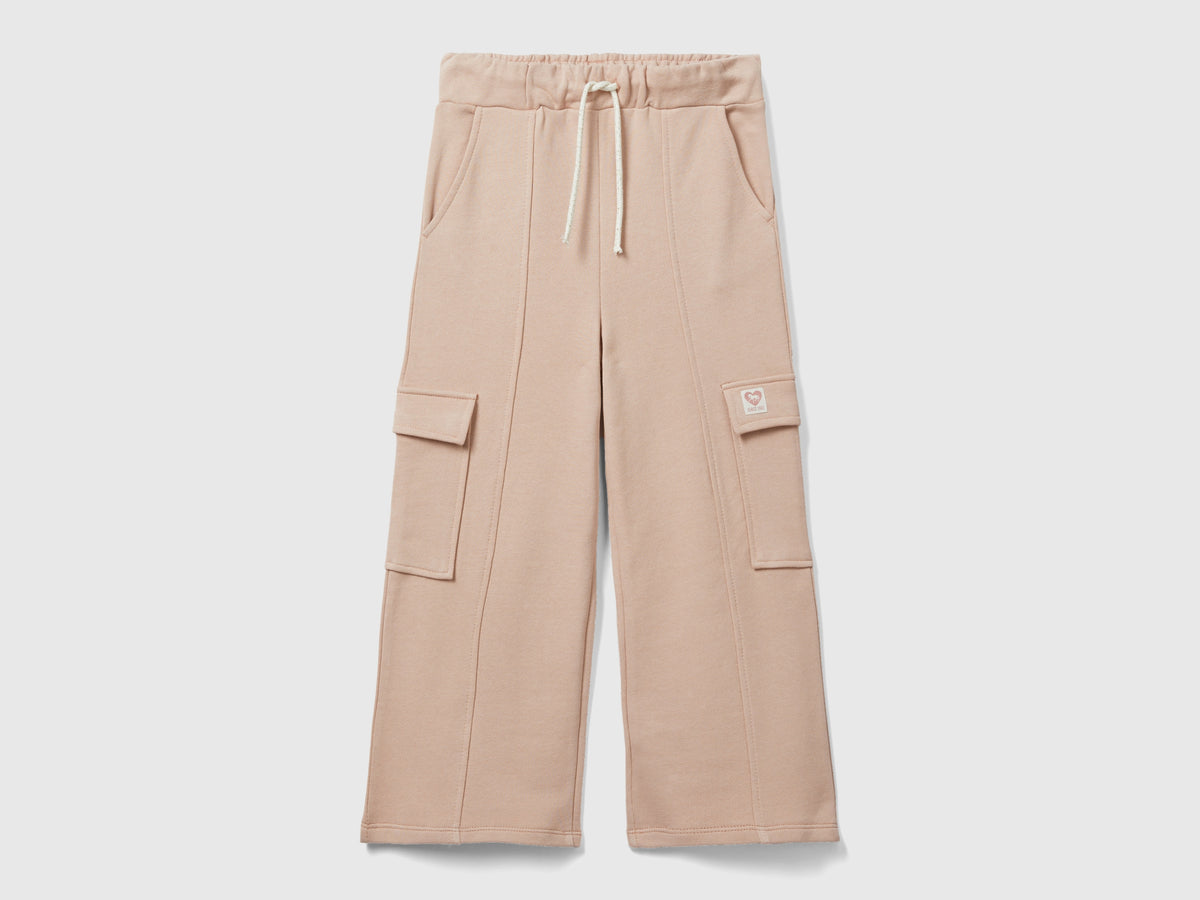 Pantalones de chándal de pierna ancha