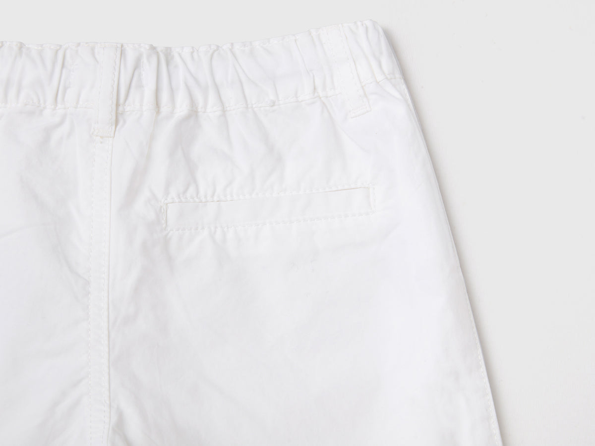 Shorts 100% cotone con coulisse