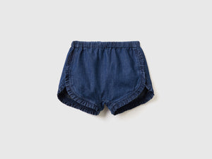 Shorts con rouches
