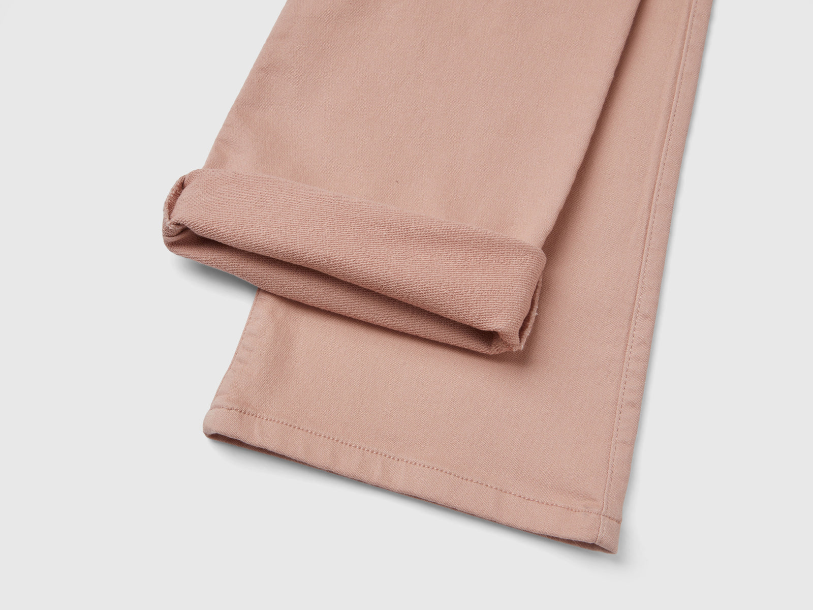 Pantalones acampanados elásticos da bambina rosa tenue 4 | Benetton Outlet
