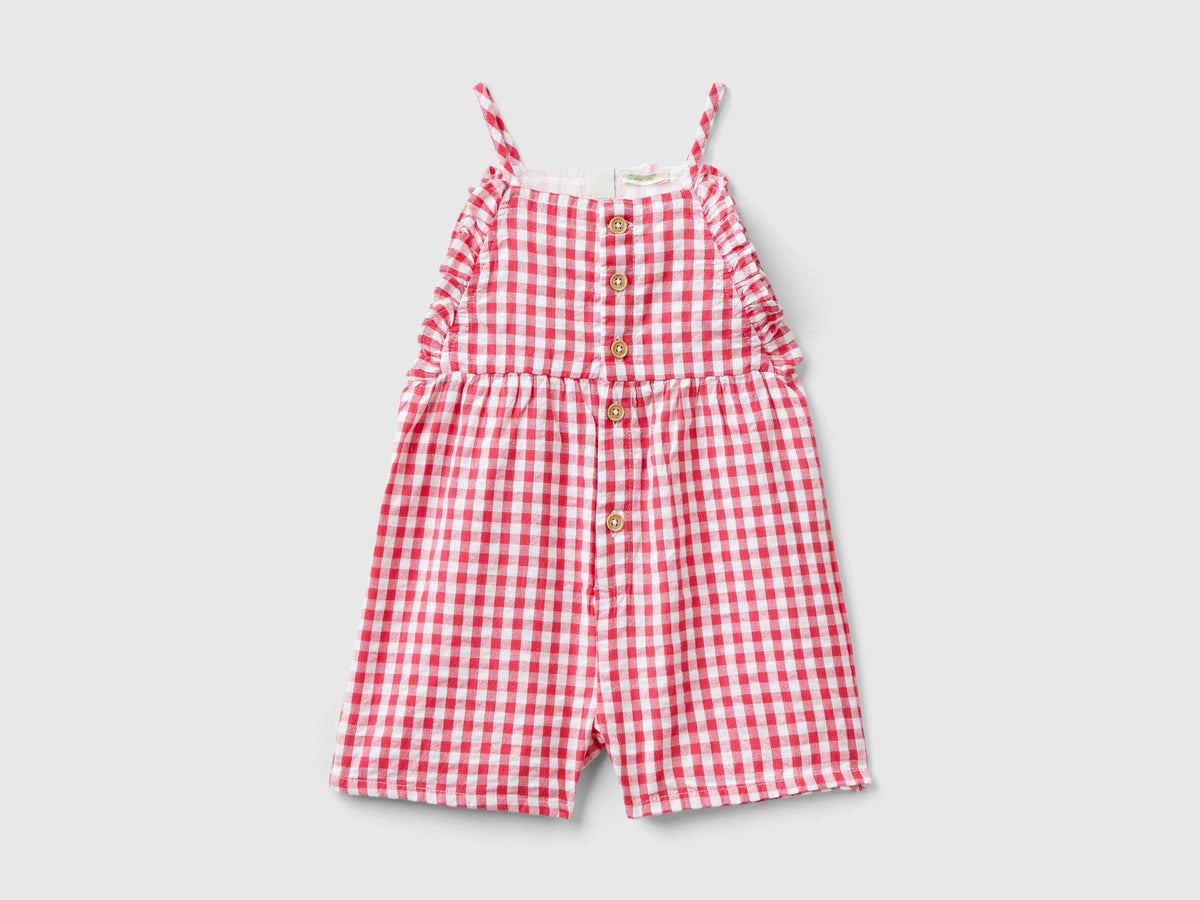 Tutina vichy in puro cotone
