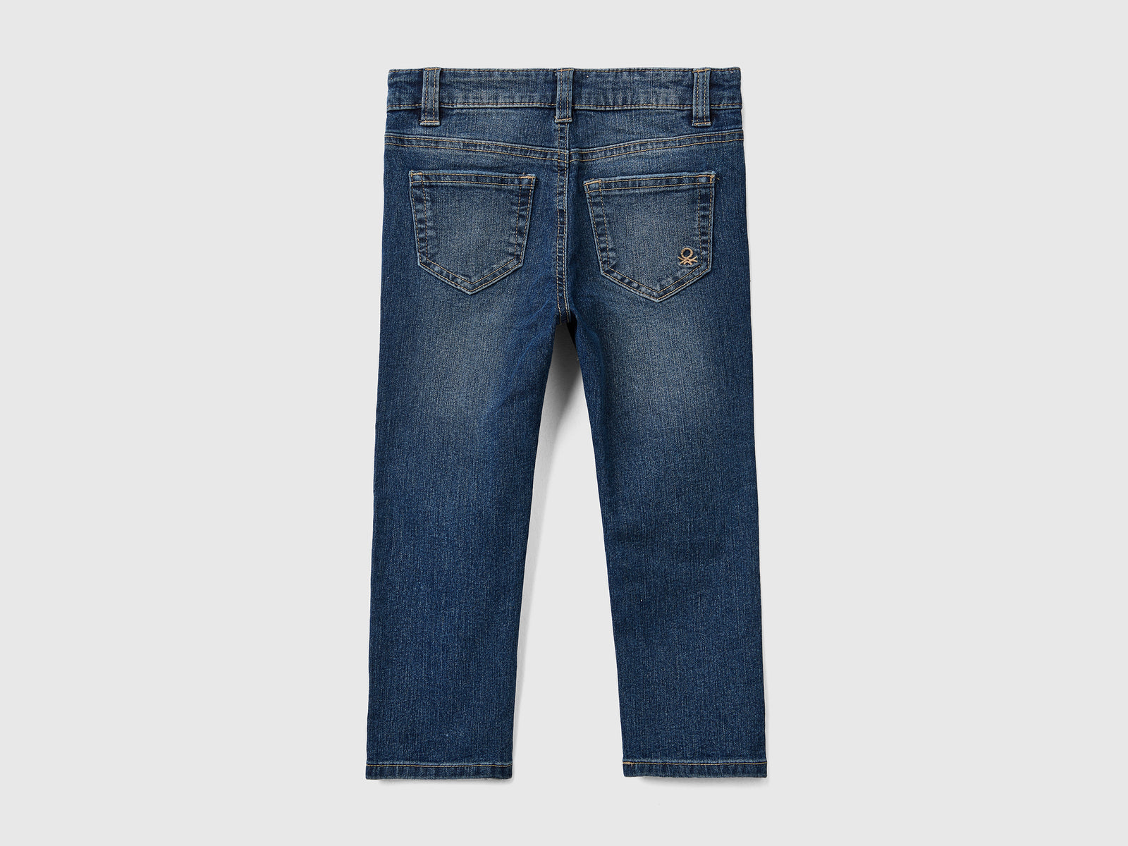 Jeans slim fit da bimbo blu scuro 2 | Benetton Outlet