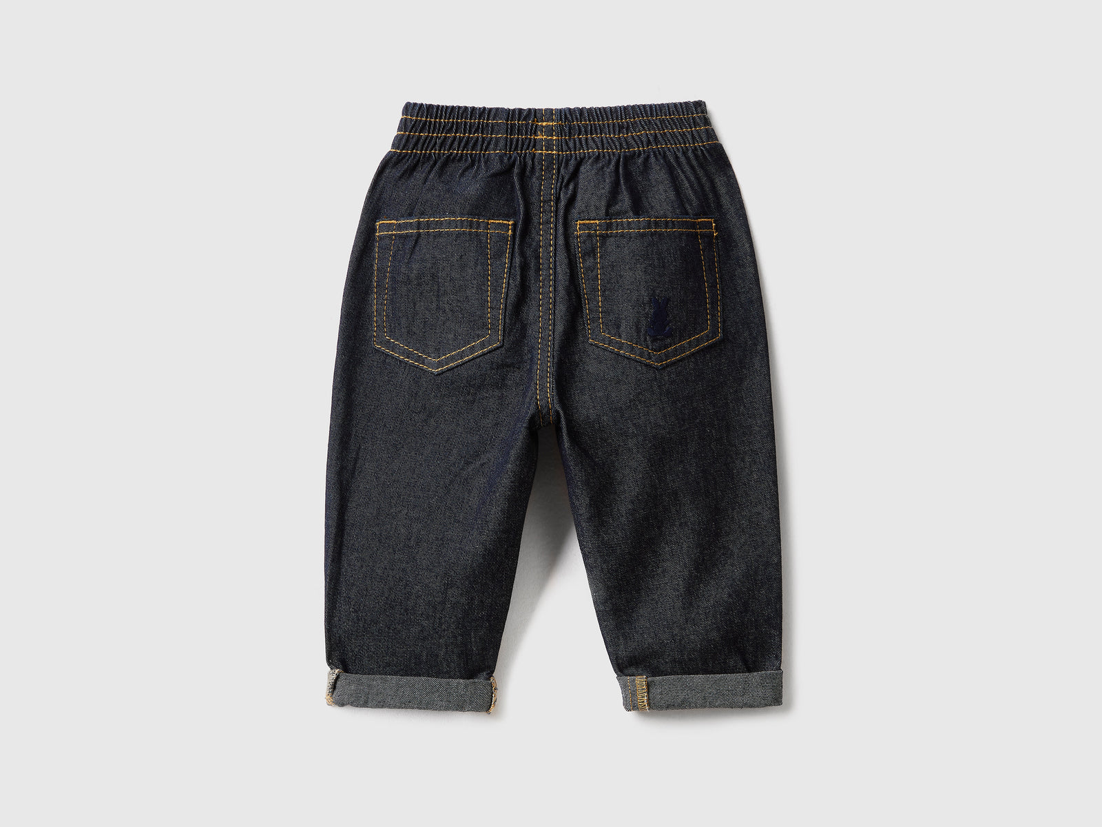 Vaqueros de mezclilla 100% algodón da neonato blu 2 | Benetton Outlet