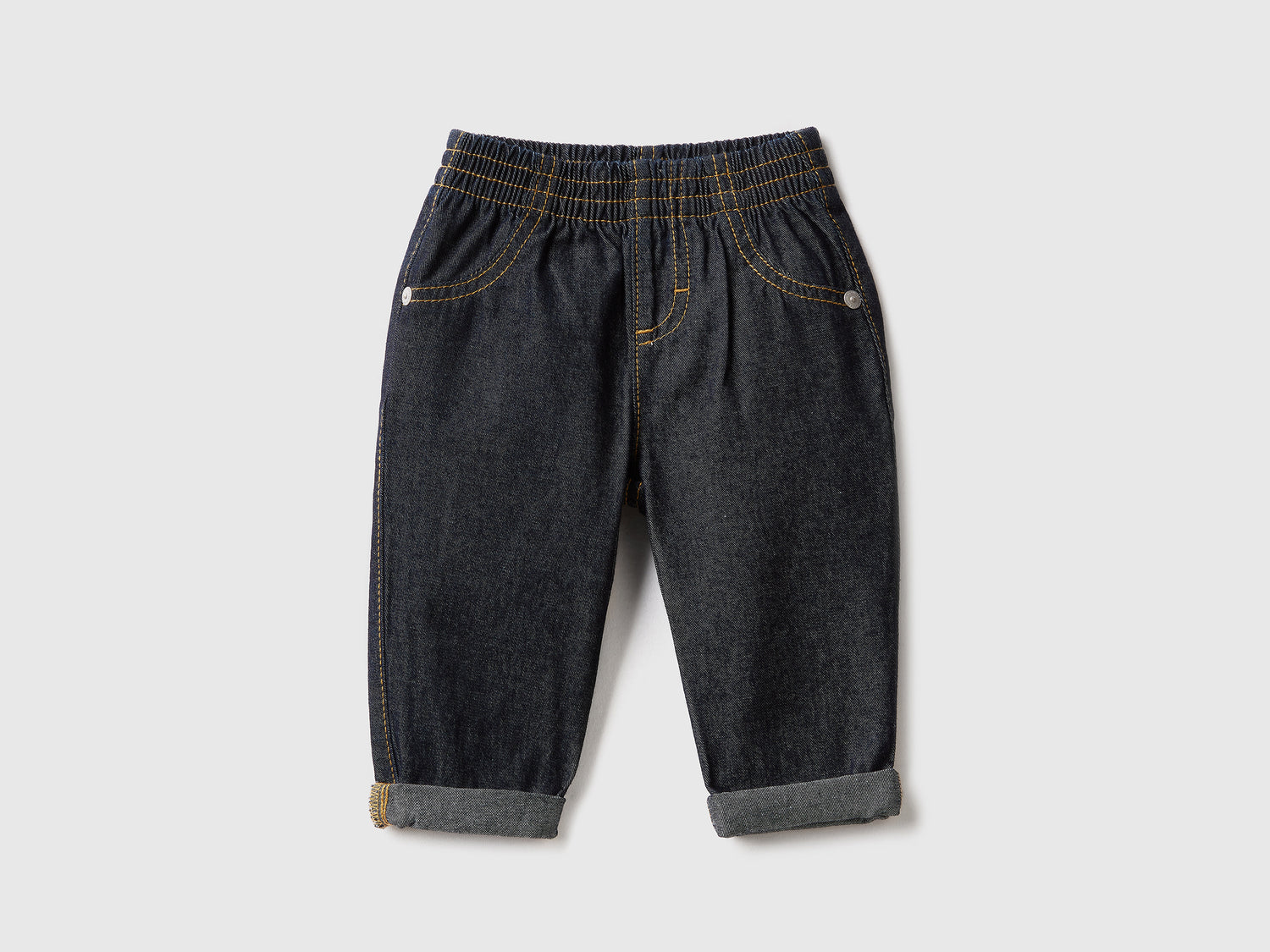 Vaqueros de mezclilla 100% algodón da neonato blu | Benetton Outlet