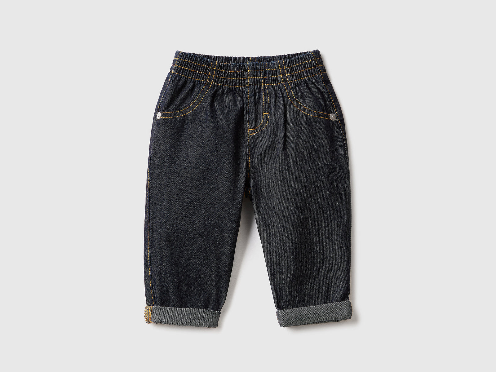 Vaqueros de mezclilla 100% algodón da neonato blu | Benetton Outlet