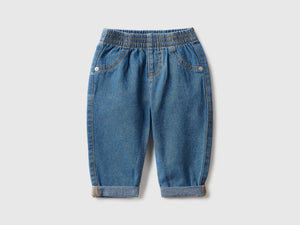 Jeans in denim 100% cotone