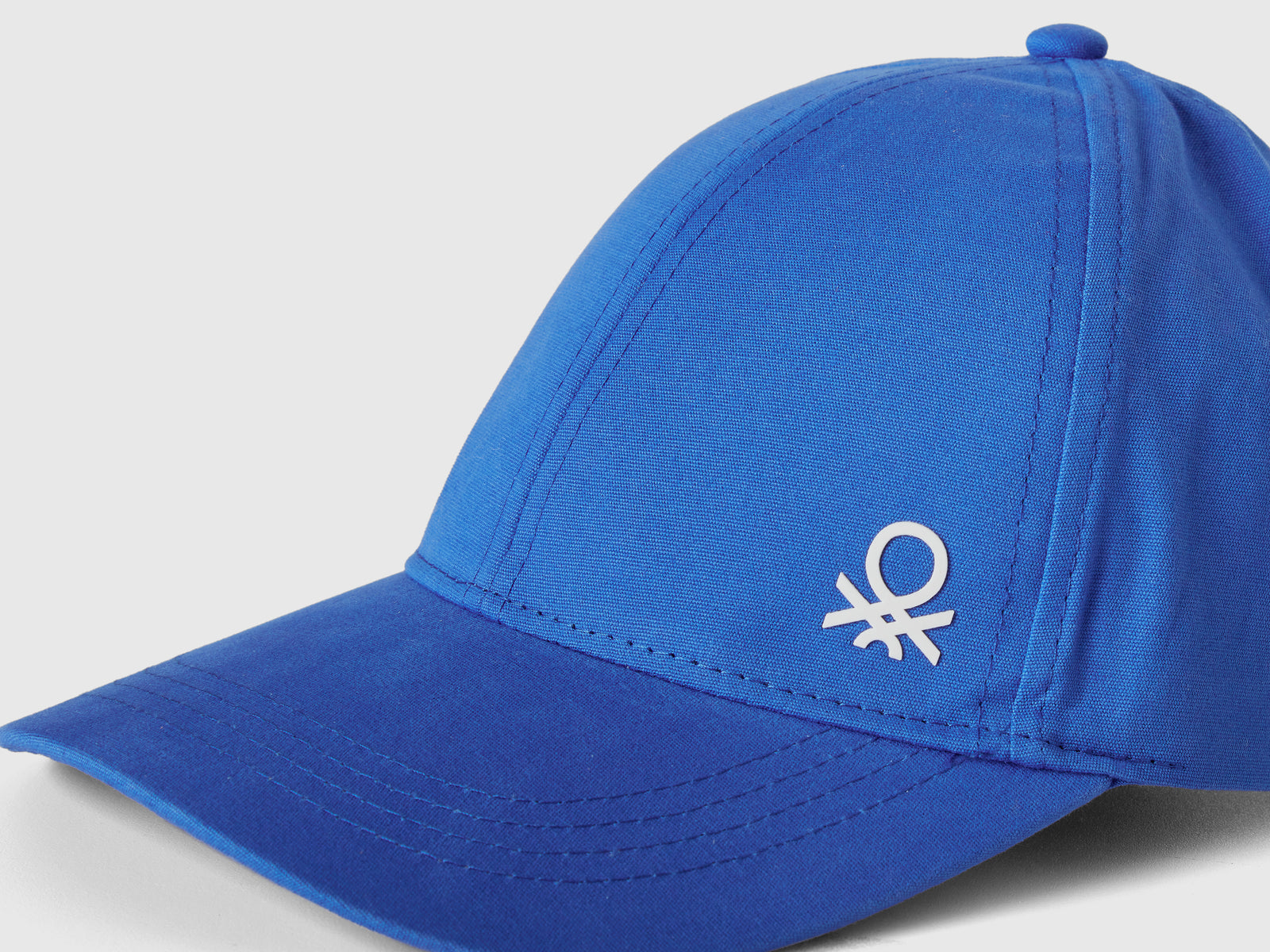 Cappellino con visiera da bambino blu 3 | Benetton Outlet