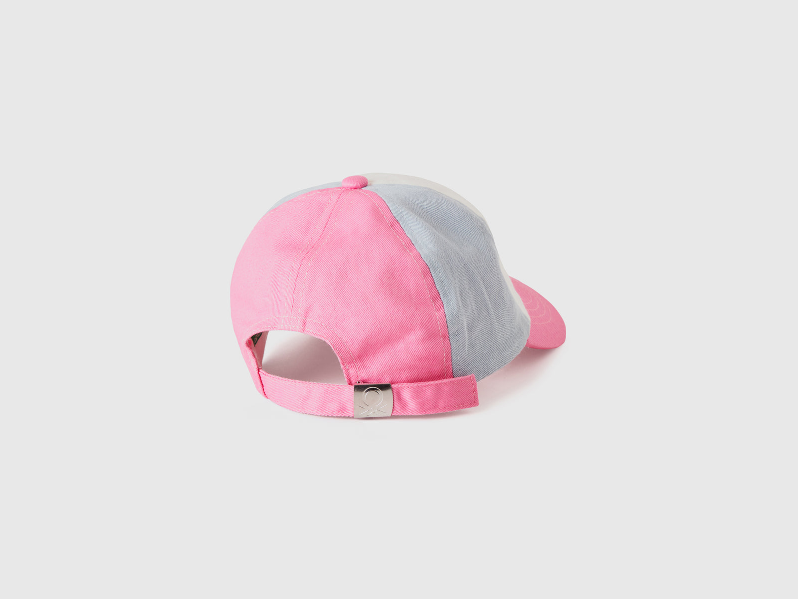 Cappellino baseball con logo da bimbo rosa 2 | Benetton Outlet
