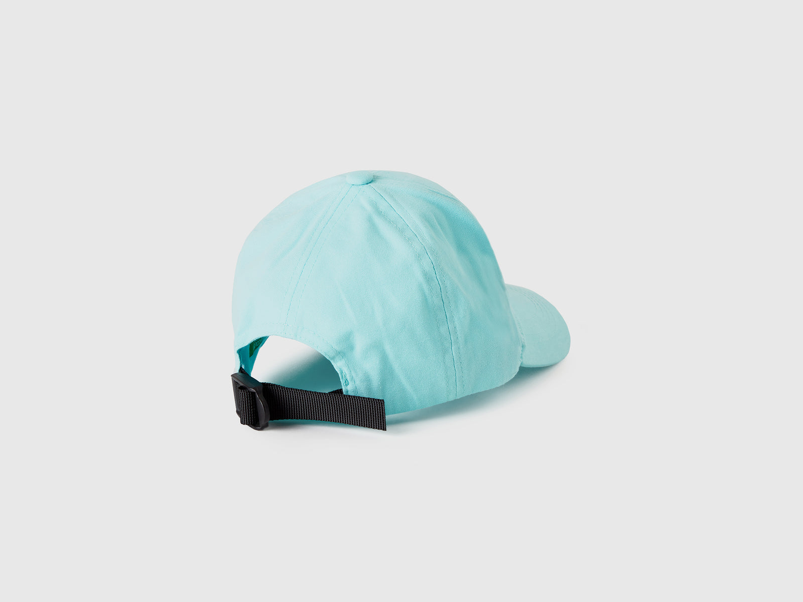 Cappellino con visiera da bimbo verde acqua 2 | Benetton Outlet