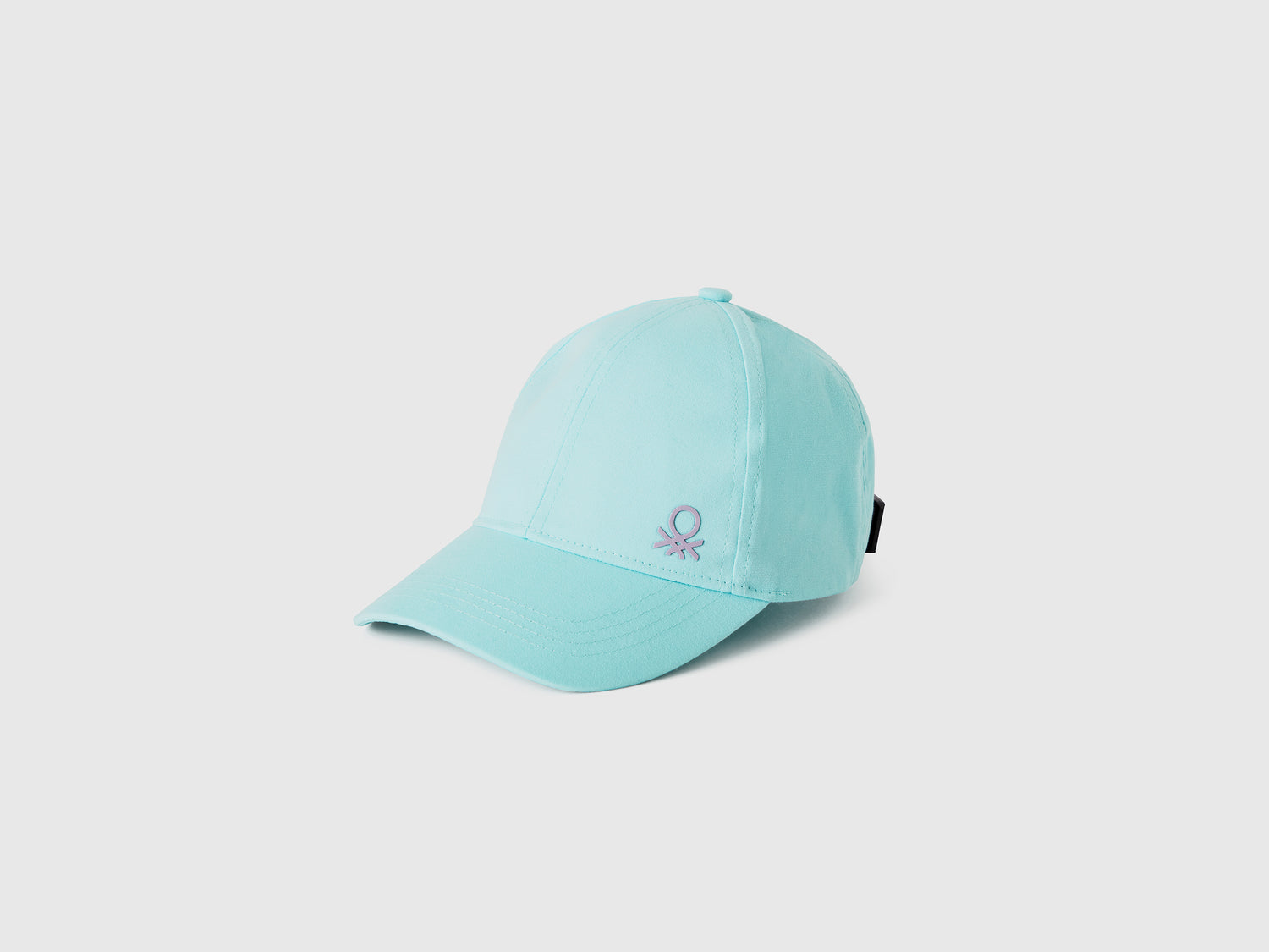 Cappellino con visiera da bimbo verde acqua | Benetton Outlet