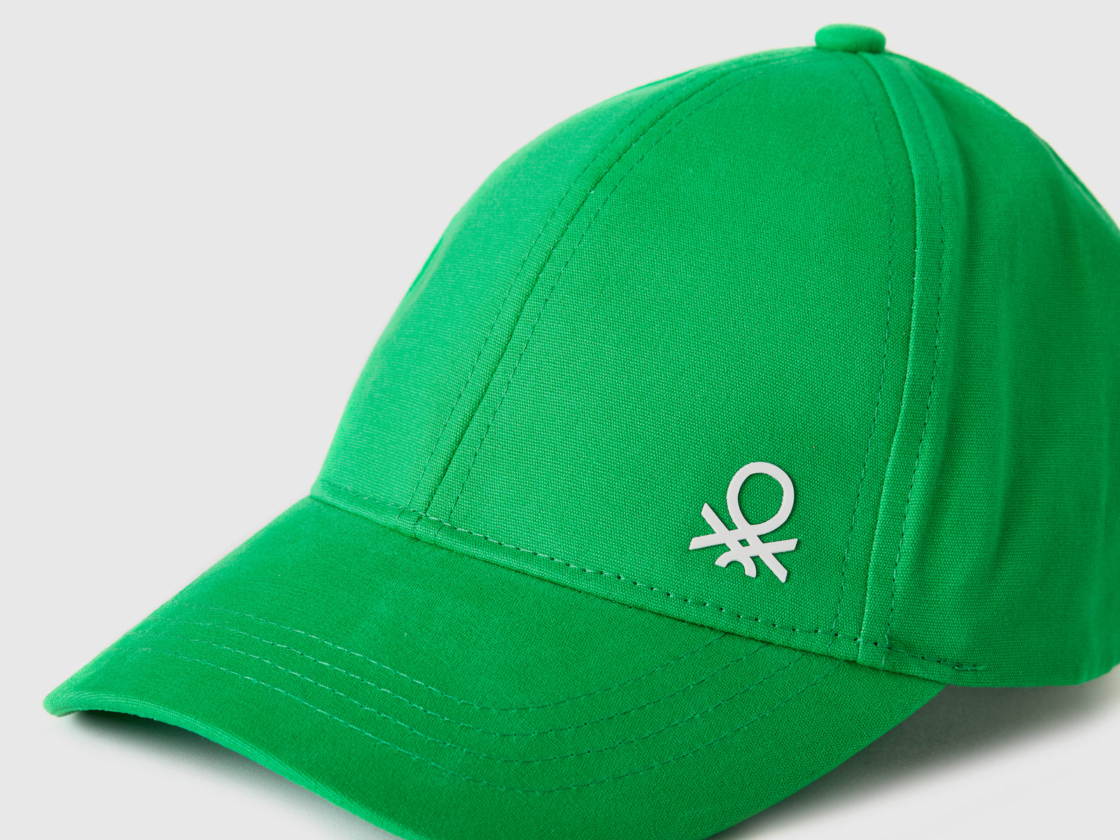 Cappellino con visiera da bimbo verde 3 | Benetton Outlet