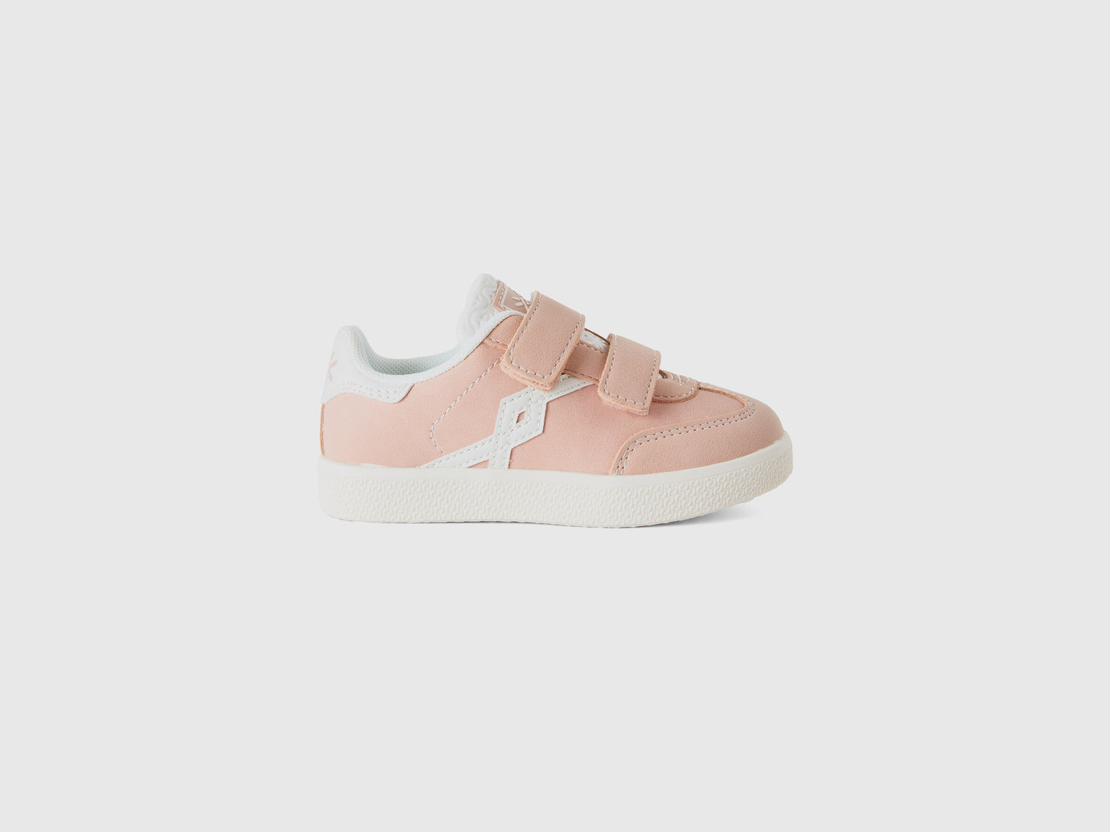 Sneakers in tessuto spalmato da bimbo rosa tenue | Benetton Outlet