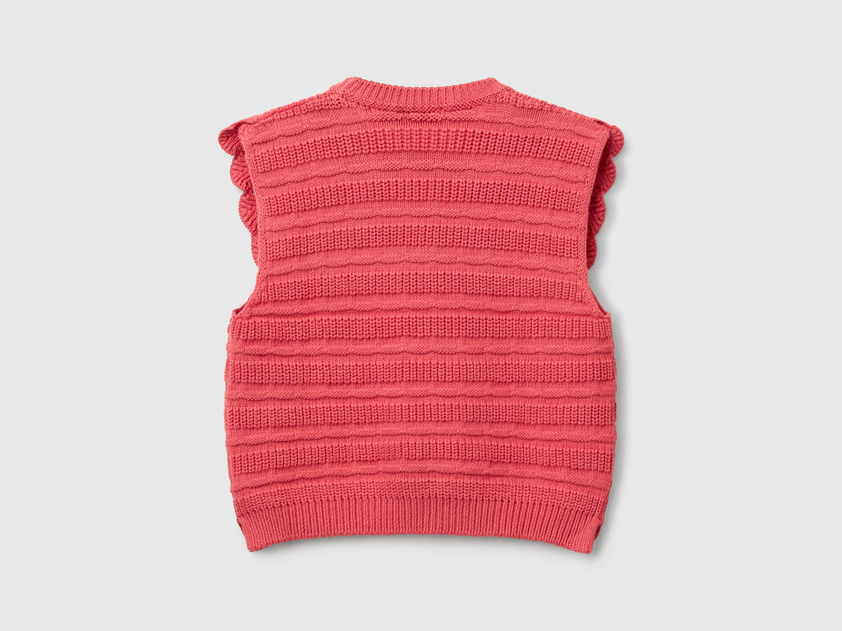 Gilet con balza