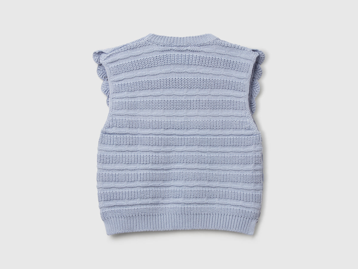Gilet con balza