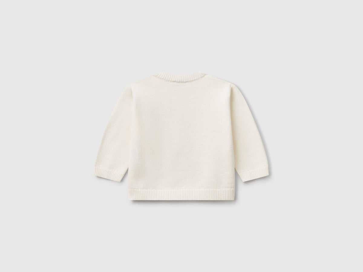 Maglia con patch coniglio
