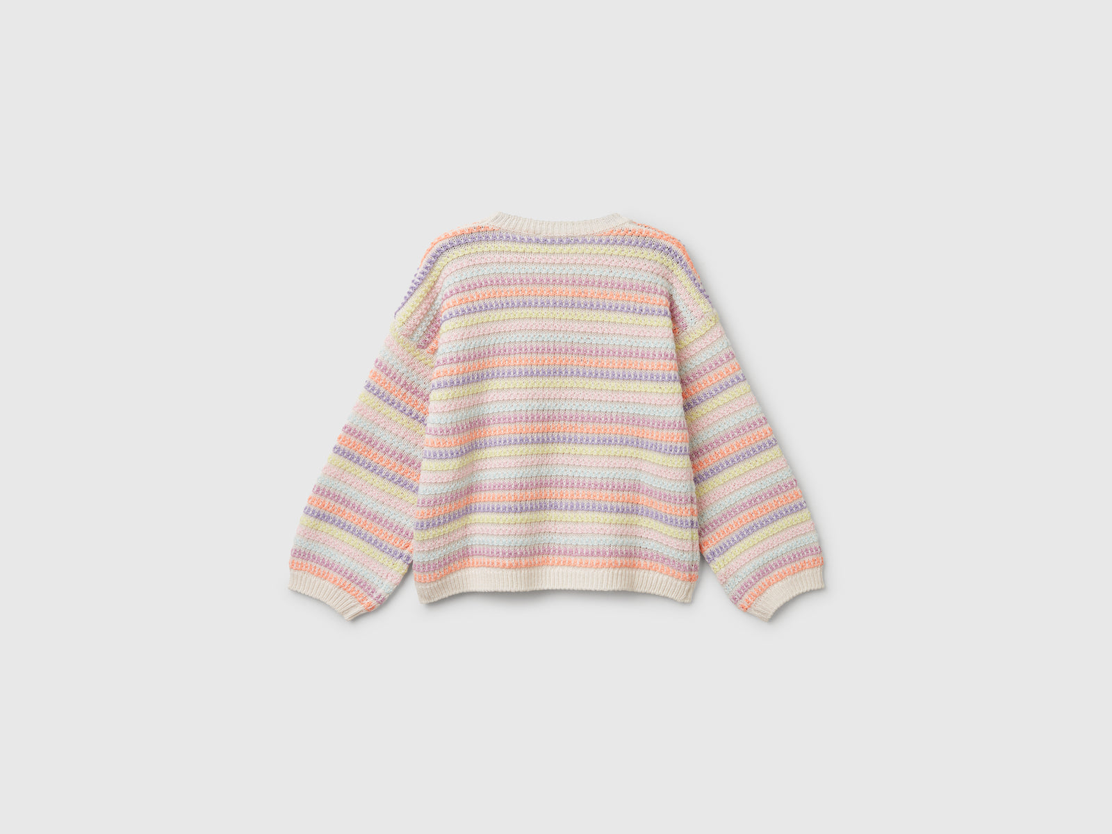 Maglia a righe da bimba multi-color 2 | Benetton Outlet