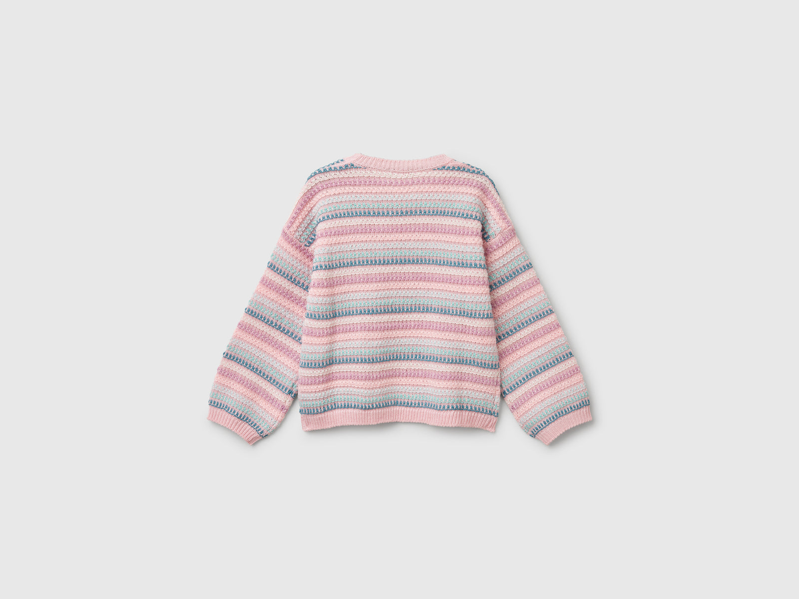 Maglia a righe da bimba multi-color 2 | Benetton Outlet