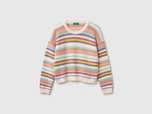 Maglia a righe con lurex