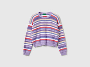 Maglia a righe con lurex