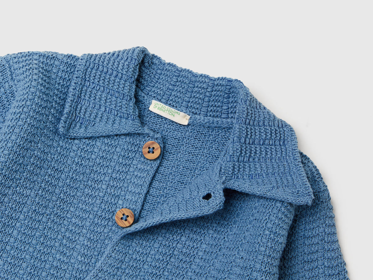 Cardigan con colletto