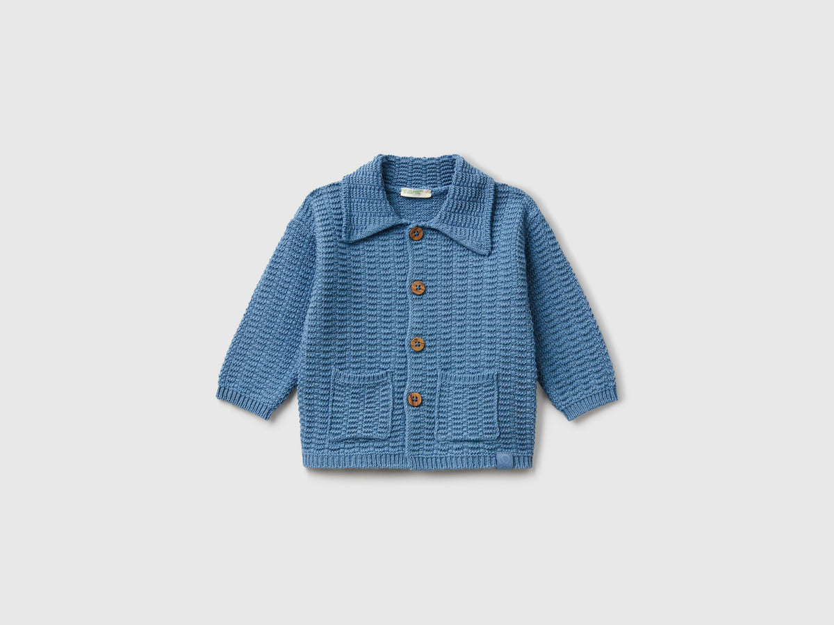 Cardigan con colletto