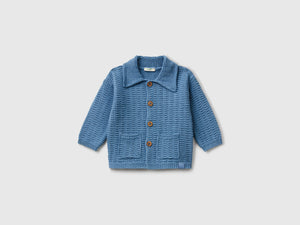 Cardigan con colletto