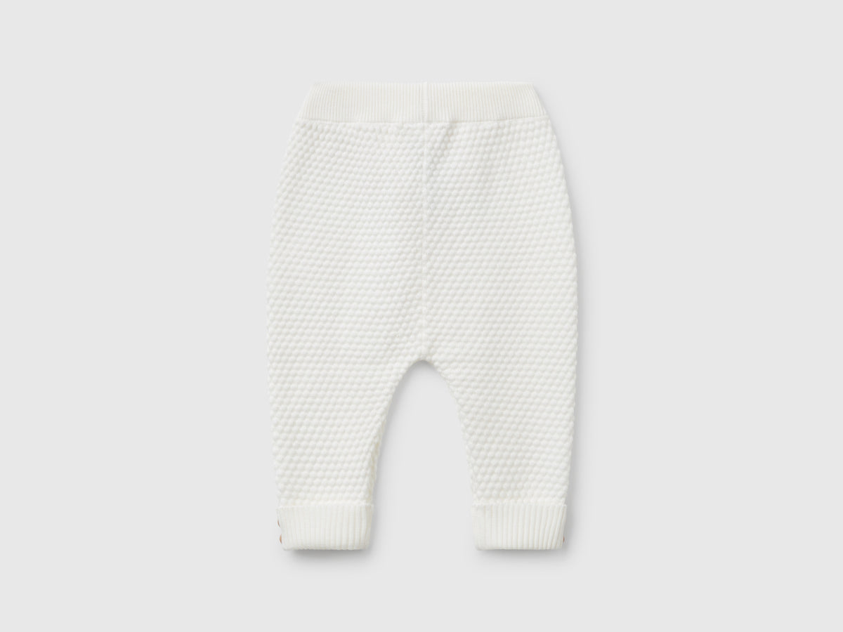 Pantaloni lavorati 100% cotone