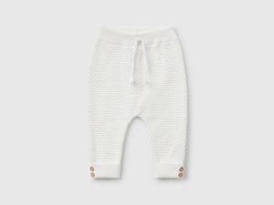 Pantaloni lavorati 100% cotone