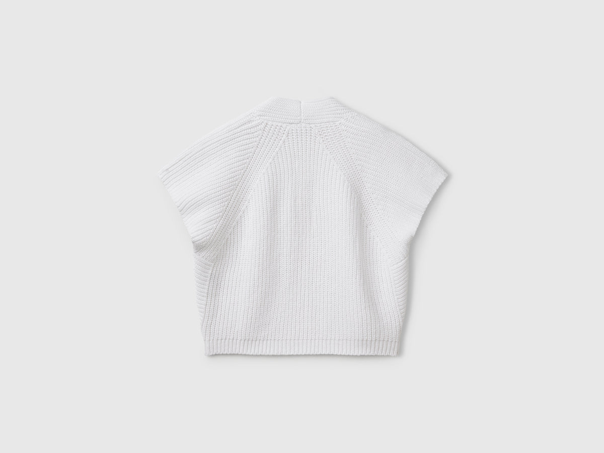 Cardigan a manica corta