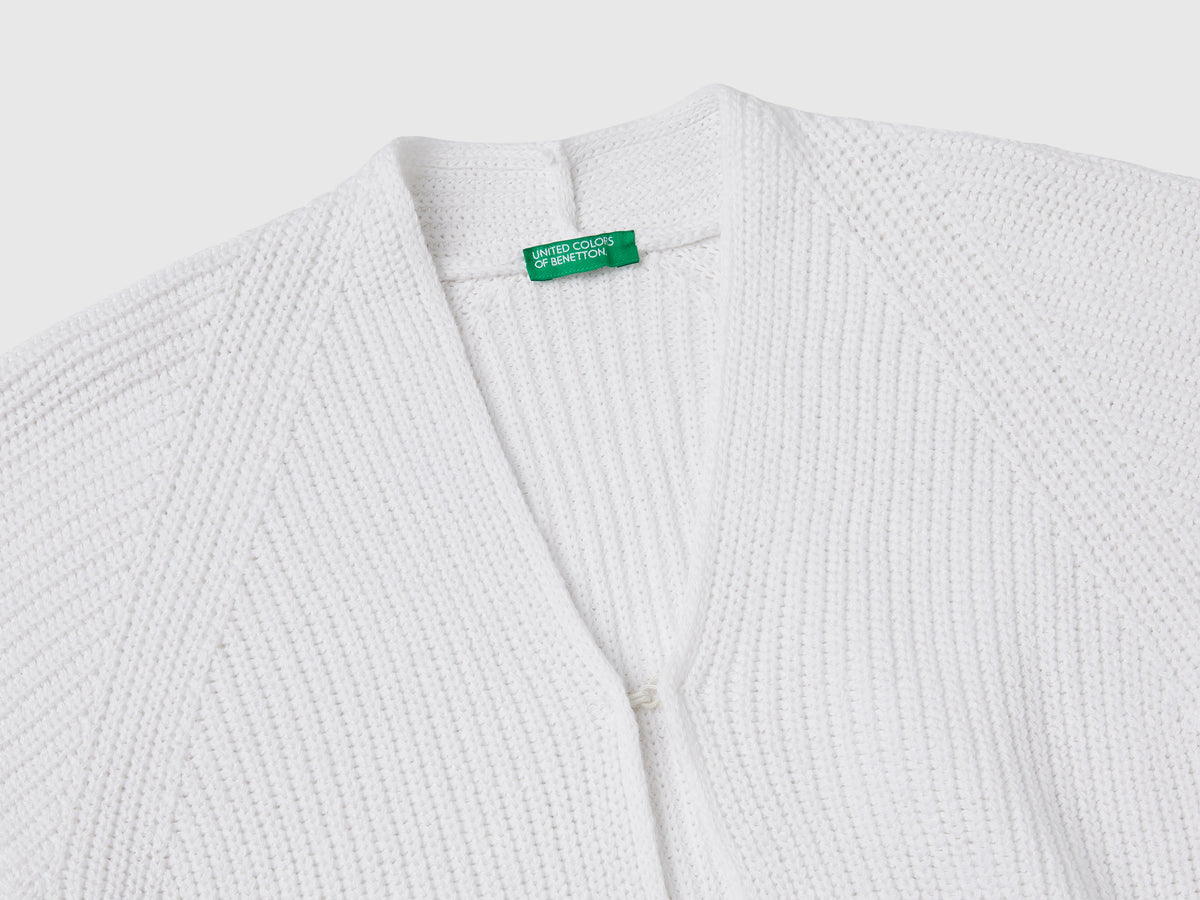 Cardigan a manica corta