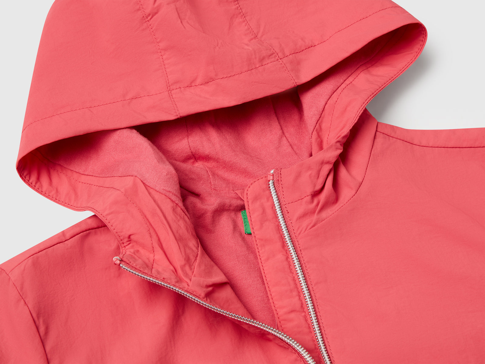 Giacca leggera "Rain Defender" da bambina salmone 3 | Benetton Outlet