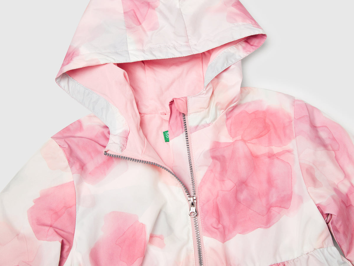 Giacca fantasia in nylon