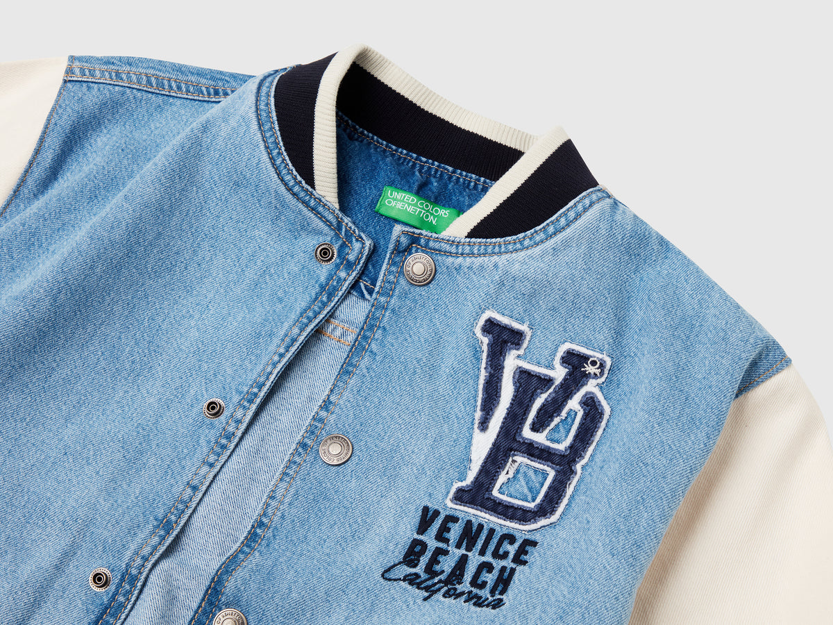 Bomber di jeans