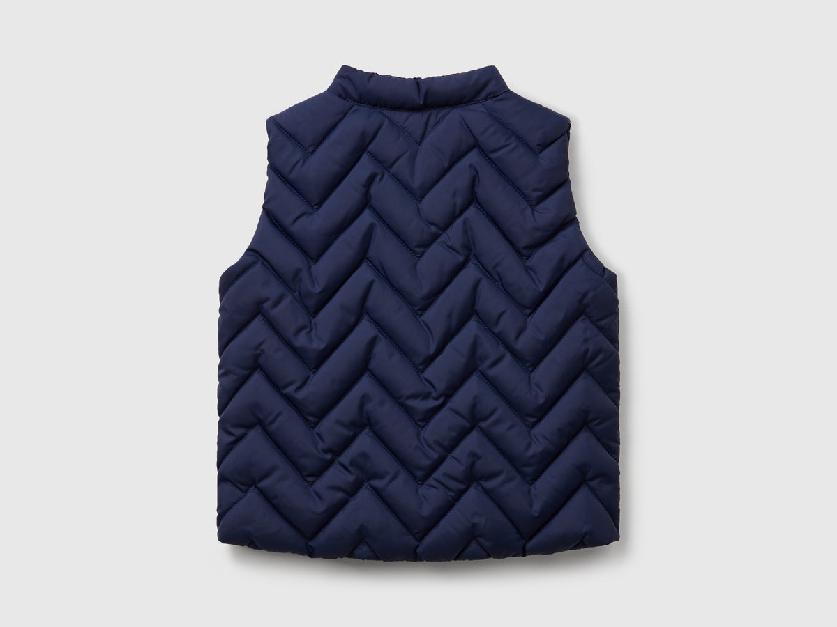 Gilet imbottito in tessuto tecnico