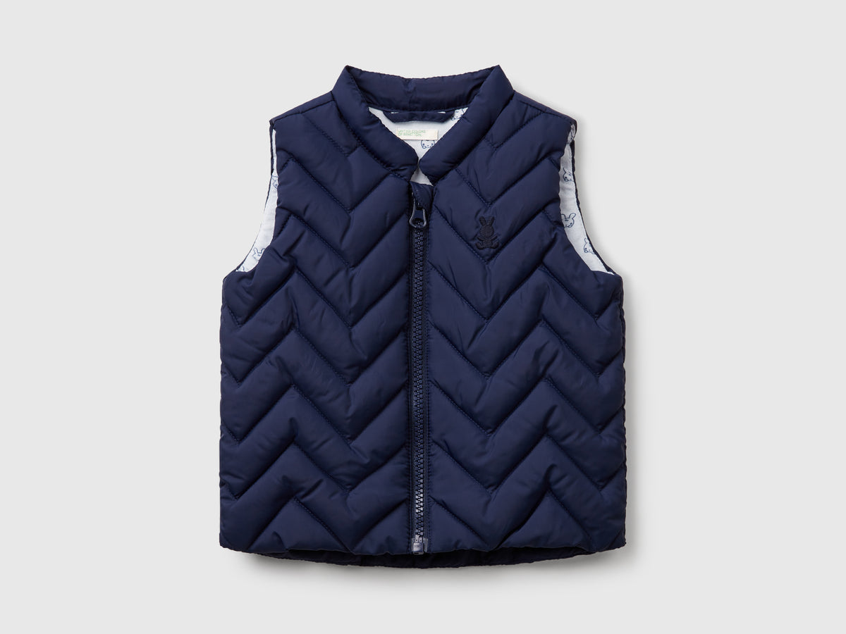 Gilet imbottito in tessuto tecnico