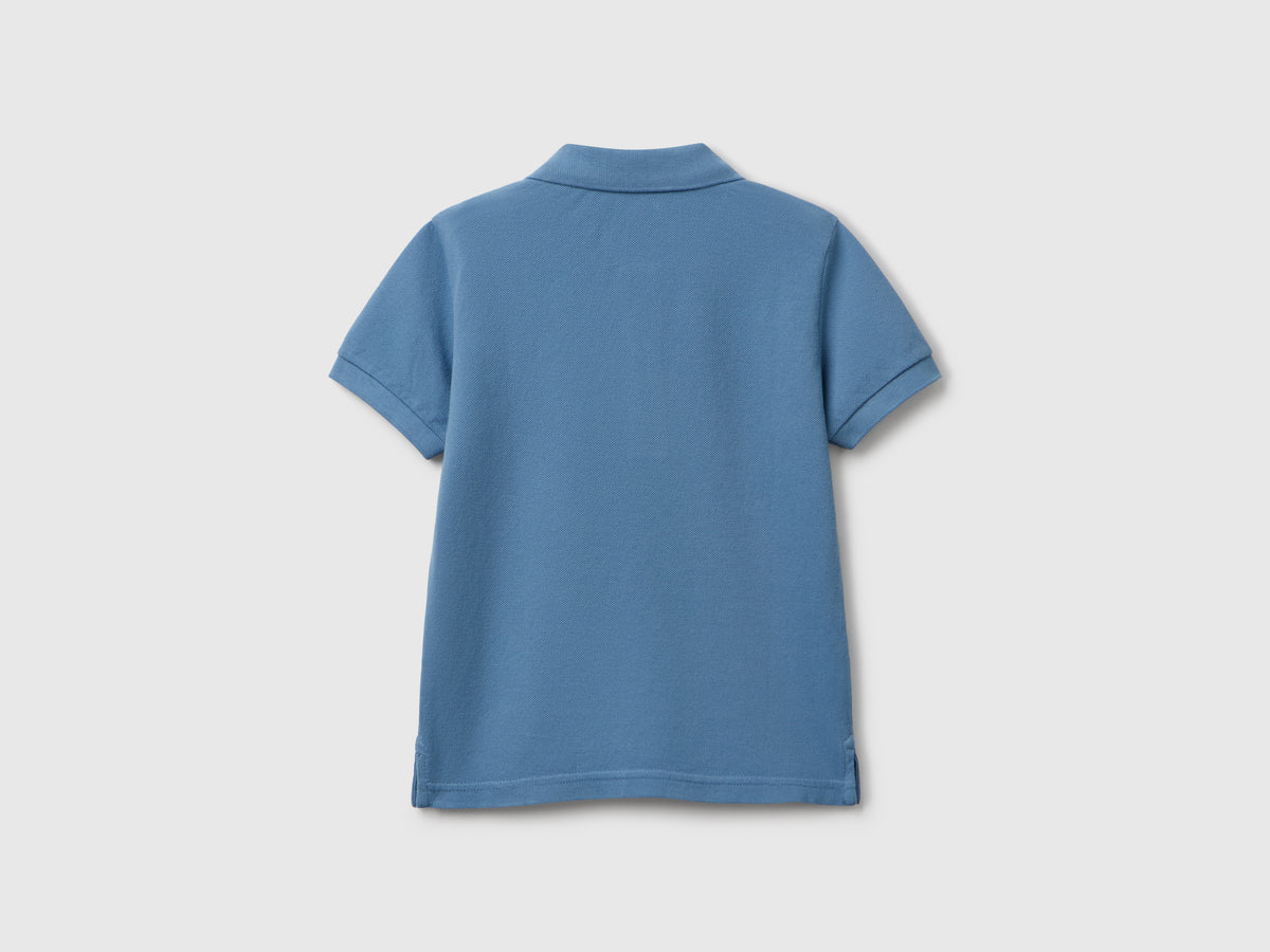 Polo manica corta in puro cotone