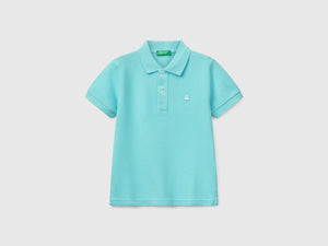 Polo manica corta in puro cotone