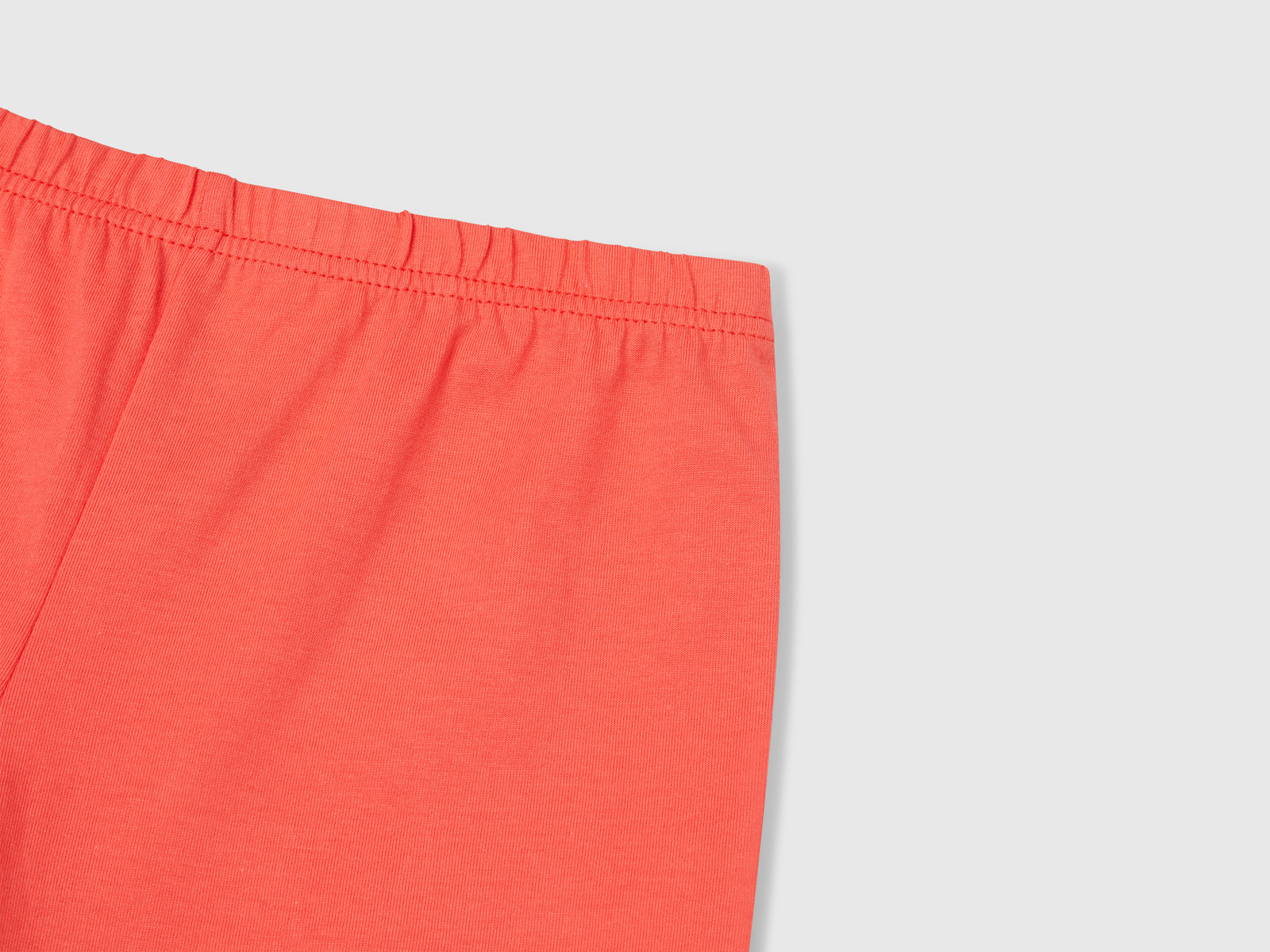 Pigiama con logo 100% cotone da bambino corallo 3 | Benetton Outlet